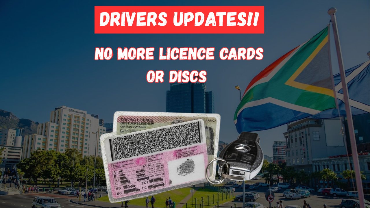 No Licence or Discs in South Africa